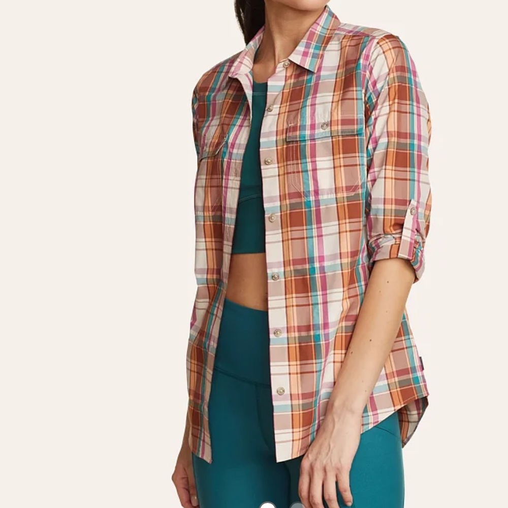 Eddie Bauer Womens Adventurer Long Sleeve Shirt
